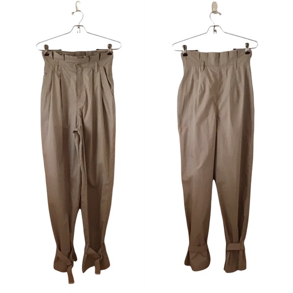 L'Acdemie Revolve The Virgil Pant in Khaki - Picture 3 of 10